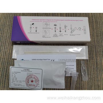 COVID-19 Antigen Self-Check Test Kit